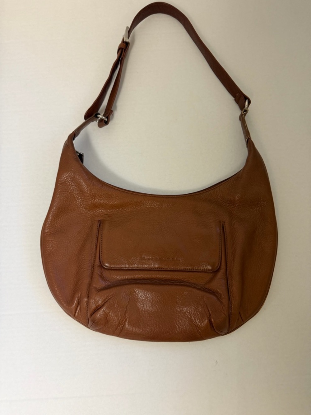 Stone Mountain brown leather hobo shoulder bag by Stone Mountain.